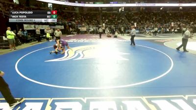 I-126 lbs Cons. Round 4 - Nick Testa, Hilton vs Luca Popolizio, Christian Brothers Academy