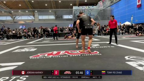 Jordan Harvey vs Tony Fei Zhao 2025 ADCC Vancouver Open