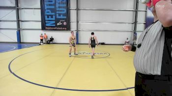 150 lbs Rr Rnd 1 - Vicente Rivera, Elite Athletic Club Gold vs Caleb Isaacs, Mat Warriors Red