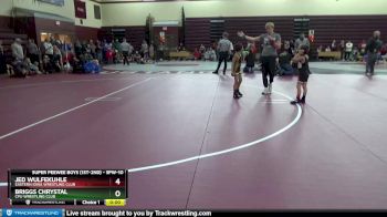 SPW-10 lbs 5th Place Match - Jed Wulfekuhle, Eastern Iowa Wrestling Club vs Briggs Chrystal, CPU Wrestling Club