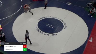 147 lbs Round Of 32 - Adam Dickson, Abington Heights vs Blake Fry, Montoursville