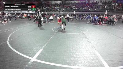 80 lbs Round Of 32 - Kenny Zapantis, Holmdel vs Thomas Eisenhart, North Hunterdon