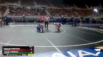 D1-138 lbs Champ. Round 1 - Mahlon Pobstman, Casteel HS vs Travis Cardenas, Chandler