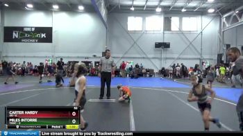 52 lbs Round 3 (8 Team) - Carter Hardy, 4M vs Miles Intorre, TNWC