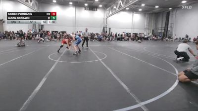 120 lbs Round 2 (4 Team) - Jason Brodack, Sly Fox vs Kaiden Pomranig, Steller Trained Greedo