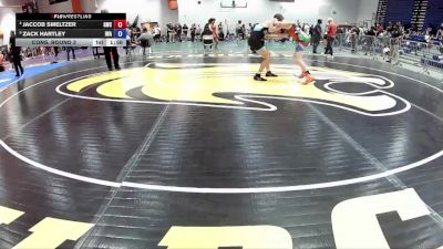 120 lbs Cons. Round 3 - Jaccob Smeltzer, Grundy Wrestling Club vs Zack Hartley, Impact Wrestling Academy