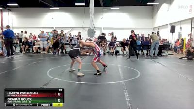 92 lbs Round 1 (4 Team) - Harper Eschleman, U2 Starts & Stripes vs Graham Gouck, New England Gold