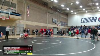 141 lbs Cons. Round 4 - Max Vander Meide, Linfield University vs George Kovchegov, Clackamas Unattached