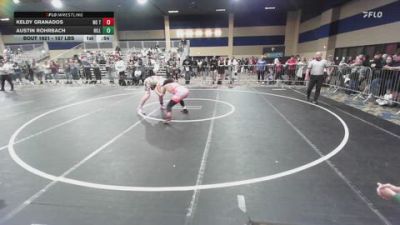 157 lbs Round Of 32 - Keldy Granados, No Team vs Austin Rohrbach, Hilliard Bradley