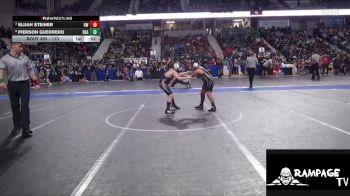 110 lbs Cons. Round 2 - Elijah Steiner, Hoisington WC vs Pierson Guerrero, RSA