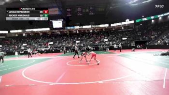 110 lbs Champ. Round 1 - Tucker Kurzhals, ELR1 vs Lucas Hopkinson, CFD2