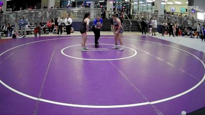 185 lbs Cons. Semi - Adriana Castaneda, Takedown City Wrestling Club vs Kaeli Forrester, Silverback Wrestling Fort Worth