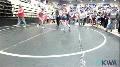 120 lbs Quarterfinal - Emerson Luxton, Raw Wrestling Club vs Denver Norwood, Cowboy Wrestling Club