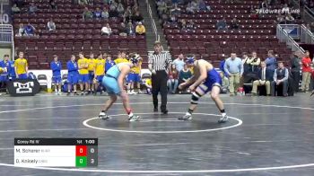 220 lbs Consolation - Michael Scherer, Burrell Hs vs Duane Knisely, Chestnut Ridge Hs