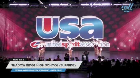 Shadow Ridge High School (Surprise) - Varsity Song/Pom Intermediate -- Large (12-23) [2023 Varsity Song/Pom Intermediate -- Large (12-23) Day 2] 2023 USA Spirit & Junior Nationals/Collegiate Championships