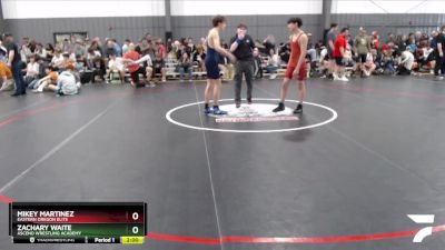 126 lbs Champ. Round 1 - Mikey Martinez, Eastern Oregon Elite vs Zachary Waite, Ascend Wrestling Academy