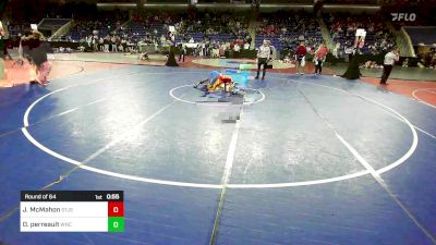 132 lbs Round Of 64 - Jonathan McMahon, Saint John's vs Oliver Perreault, Winnacunnet