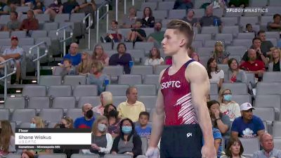Shane Wiskus - Floor, U.S.O.P.T.C. - 2021 US Championships Senior Competition International Broadcast