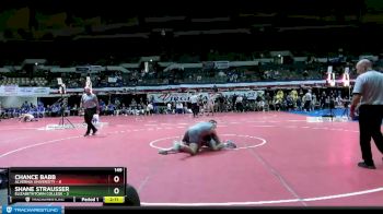 149 lbs Placement (4 Team) - Shane Strausser, Elizabethtown College vs Chance Babb, Alvernia University