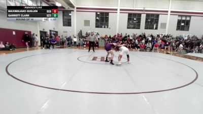 132 lbs Round Of 16 - Maximiliano Guillen, DeMatha Catholic vs Garrett Clark, Kinkaid School