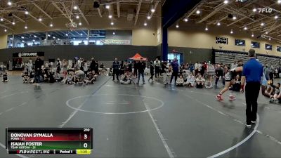 210 lbs Round 3 (8 Team) - Donovan Symalla, POWA vs Isaiah Foster, Team Gotcha