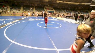 55 lbs Consi Of 4 - Jayden Brant, Caney Valley Wrestling vs Troy Hall, Claremore Wrestling Club