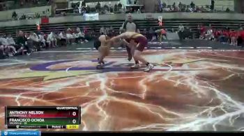 182 lbs Quarterfinals (8 Team) - Francisco Ochoa, Vacaville vs Anthony Nelson, Stewartville