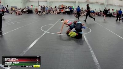 92 lbs Round 6 (8 Team) - Xander Parra, Rebellion vs Gavin Lovell, Mat Assassins Red