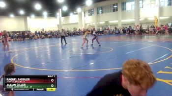 140 lbs Round 1 (8 Team) - Raquel Saddler, Team STL Yellow vs Jillian Giller, Illinois Cornstars Gold