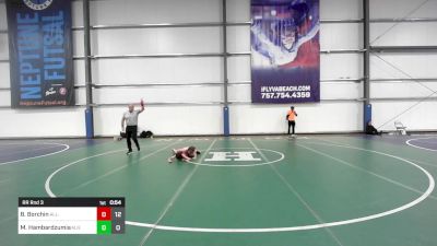 60 lbs Rr Rnd 3 - Beckham Borchin, All-American Wrestling Club vs Mark Hambardzumian, ALIEN