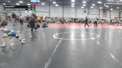 64 lbs Round 3 - 12:30pm Saturday - Nolan Gatt, Backyard Brawlers vs Remington Pierzynowski, Team Michigan