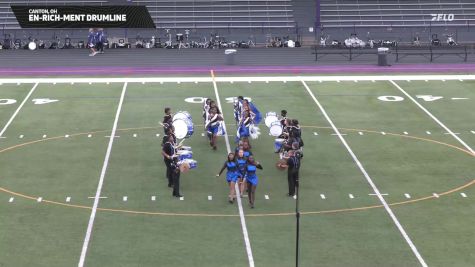 EN-RICH-MENT Drumline at 2024 Bluecoats Opening Night Community Celebration