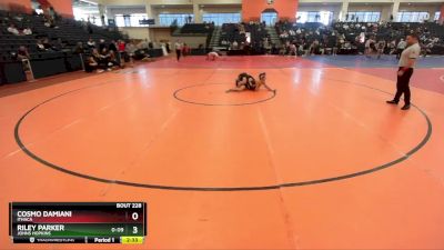 125 lbs Cons. Round 4 - Riley Parker, Johns Hopkins vs Cosmo Damiani, Ithaca