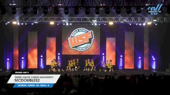 Terre Haute Cheer University - McDOUBLES2 [2023 L2 Junior - D2 - Small - B Day 2] 2023 WSF Grand Nationals