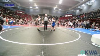 110 lbs Quarterfinal - Asher Emmons, Dark Cloud Wrestling Club vs Ethan Evans, Warrior Wrestling Club