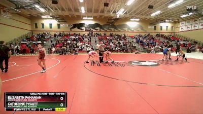 110-116 lbs Round 2 - Elizabeth Pamanian, Ascend Wrestling Academy vs Catherine Pygott, Ascend Wrestling Academy