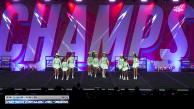 Cheer-tastics Crush All Star Cheer - Obsession [2025 L2 Junior