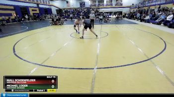 184 lbs Champ. Round 2 - NIall Schoenfelder, Wisconsin-Eau Claire vs Michael Loger, Wisconsin-Oshkosh