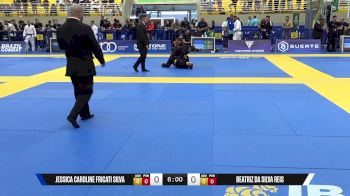 Beatriz Da Silva Reis vs Jessica Caroline Fricati Silva 2025 Brasileiro Jiu-Jitsu IBJJF