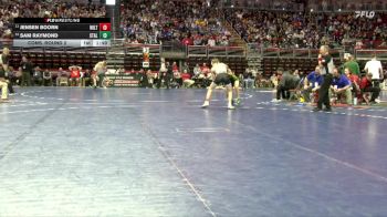 1A-150 lbs Cons. Round 2 - Jensen Boorn, Wilton vs Sam Raymond, St. Albert