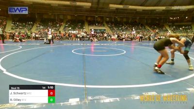 70 lbs Round Of 16 - Jaxx Schwartz, WTC vs Boone Dilley, Rt Elite