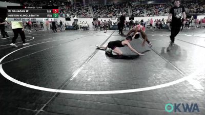 80 lbs Round Of 16 - Bj Gahagan Jr, Raw Wrestling Club vs Heston Klinglesmith, Perry Wrestling Club