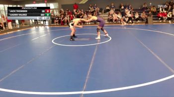 165 lbs Semifinal - Jack Thomsen, Northern Iowa vs Aaden Valdez, Adams State