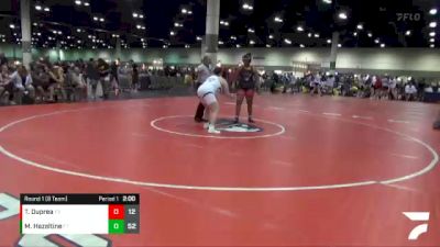 190 lbs Round 1 (8 Team) - Taliyah Duprea, Red Knights vs Madison Hazeltine, MXW Purple