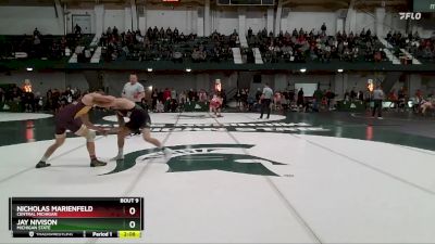 165 lbs Champ. Round 1 - Jay Nivison, Michigan State vs Nicholas Marienfeld, Central Michigan