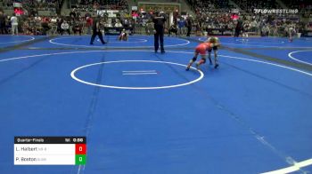 61 lbs Quarterfinal - Levi Halbert, Nebraska Boyz vs Peyton Boston, Sallisaw TC