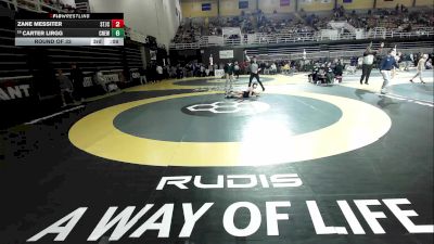 120 lbs Round Of 32 - Caleb Haney, St. Christopher's vs Sam Calandra-Jayne, Abington Friends School