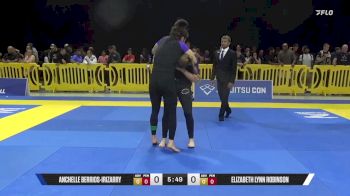 Elizabeth Lynn Robinson vs Anchelle Berrios-Irizarry 2025 Pan IBJJF Jiu-Jitsu No-Gi Championship