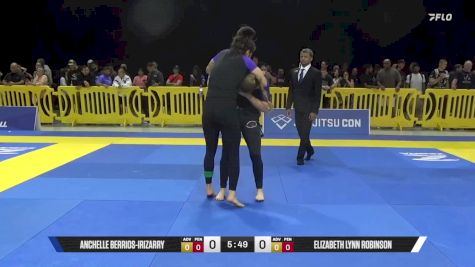 Elizabeth Lynn Robinson vs Anchelle Berrios-Irizarry 2025 Pan IBJJF Jiu-Jitsu No-Gi Championship