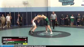 182 lbs Champ. Round 1 - Luca Mauriello, Palo Verde vs Jacob Fales, Bonanza